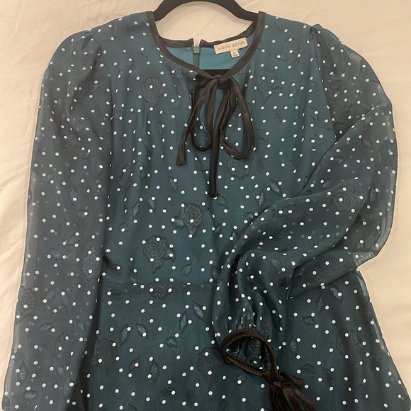 Green polka dot dress - Picture 4 of 4